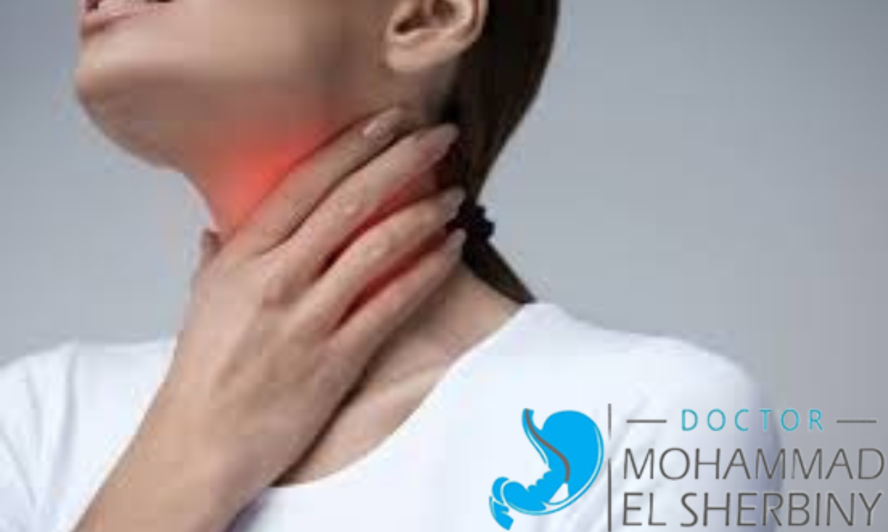 علاج صعوبة البلع والتهاب الحلق